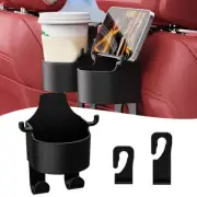 Car Seat Headrest Hook Holder Hanger Handbag Storage Bag Hook Black Accessories (for: Ford)
