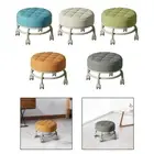 360° Rotating Roller Stool Heavy Duty Pedicure Stool for