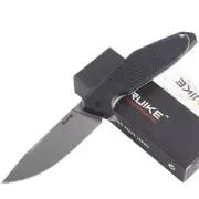 Ruike D191 Framelock Folding Pocket Knife RKED191B Black G10 Handle