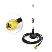 VHF 433MHz Antenna with SMA Male Magnetic Base for Remote Control Telecontrol