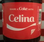 Share A Coke With Celina 2018 Limited Edition Coca Cola Bottle