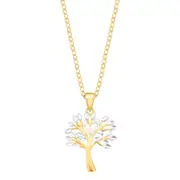 9ct Yellow Gold Tree of Life Pendant