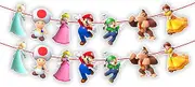 Supr Mario Garland Decorations