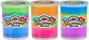JA-RU Rainbow Ooze - Putty Slime Kit (3 Slime Putty) Neon Color Glitter Slime...
