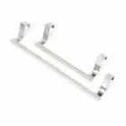 23/36cm Over Door Towel Rail Hanger Kitchen Cabinet Cupboard Draw Hand Holders
