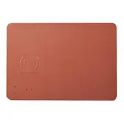 Qi Wireless Charging Mouse Pad For iPhone X 8 8Plus Samsung S8 S7 Note 8 COFFEE COLOR