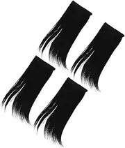 Ipetboom 4pcs Hair Pieces for Women Human Hair Clip Extensions for Volume Effortlessly Natural Look Easy to Use