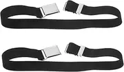 [VERDANVERSE] 2Pcs Adjustable Elastic Waist Belts Comfortable Fit for Boys for Everyday Wear Durable