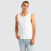 [Nomadic Paradise] Kai Heavy Waffle Singlet Optical White