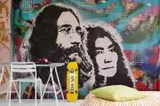 3D Avatar Man Woman Graffiti Wallpaper Wall Murals Removable Wallpaper