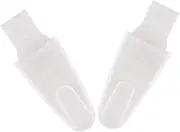 CLISPEED 2Pcs Transparent Garden Scissor Container Multi Function Tool Bag for Garden Shears Lightweight Portable Waist Clip Scissor Holder for and Carrying