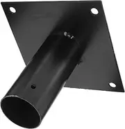 UPKOCH 1 Set Post Bracket Durable Metal Support for Poles Heavy Duty Ground Spike Easy Installation Versatile Compatibility for Various Fencing Applications