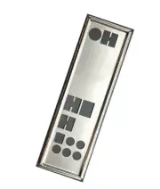 1x IO I/O Shield For Gaming Performance Edition Motherboard Backplates OEM E3V5
