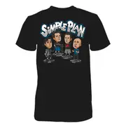 SIMPLE PLAN BOBBLEHEAD T-SHIRT
