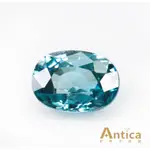 [ANTICA] 風信子石 藍色 橢圓 4.75克拉 柬埔寨 天然寶石 ZIRCON（經理推薦）安帝卡珠寶