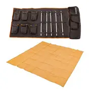 Adventure Kings Complete 5 Bar Camp Light Kit LED Dimmers + Mesh Flooring 3mx3m