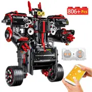 MOULD KING 13028 Xturboman Intelligent RC DIY Robot with 806 Pieces