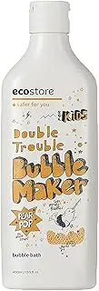 Ecostore Kids Bubble Bath 400ml, Naturally Derived Pear Fragrance, Plant and Mineral Based, Gentle on Young Skin