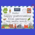 【33明信片本舖】德國進口明信片HPC HAPPY POSTCROSSING FROM GERMANY 德國