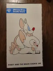 Pinky and the Brain Cookie Jar 1997 ~ MINT W/Original Box Warner Bros. Studio RN