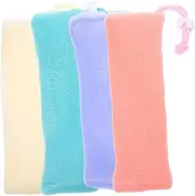 Vaguelly Set 4 Pack Soap Saver Pouches Soap for Shower Travel-friendly Perfect for Cleansing