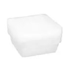 120 x Reusable Food Containers Plastic Lids 950ml Take away Meal Prep Lunch Box