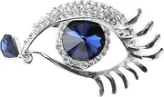 [COLLBATH] 1pc Eye Brooch Red Gem Brooch Broches Lapel Pin Rhinestone Pin Brooch Eye Shaped Brooch Enamel Brooches Pin Crystal Pendant Rhinestones Women's Jewelry Wedding