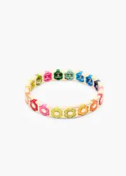 [Taking Shape] Taking Shape Flower Stretch Bracelet in Multi - Women's Accessories Multi