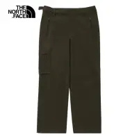 在飛比找momo購物網優惠-【The North Face 官方旗艦】北面女款灰綠色防潑