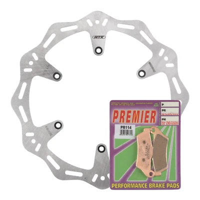 New MTX Hornet Brake Disc & Premier Pad - Front Kit For Ktm #MDHKF08001