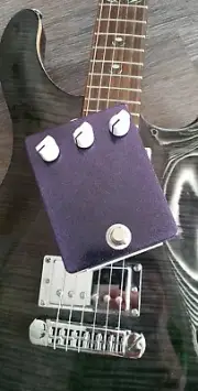 Mos'drive Overdrive pedal by P.o.B custom handwired pedals and amps