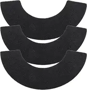 MDXing 3PCS Black Deodorizing Foam Absorbs Odors and Controls Moisture Carbon Filter Replacement Litter Box Filter Controls Litter Drawer Absorbs Odors for Litter Dispensers