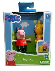 Peppa Pig Peppa’s Fun Friends Preschool Toy, Peppa Pig With Teddy Bear Figure