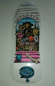 Santa Cruz Old School Skateboard Dressen Pup 2025 re issue deck 9.5 x 29.44