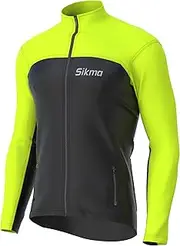 [SIKMA] Men’s SoftShell Cycling Jacket Lining Fleece Water resistant Top Outdoor Windproof Coat Multi Pockets Winter thermo Jacket