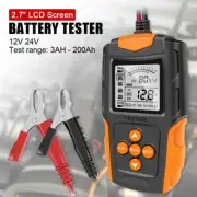 Cranking Charging Tool For Wet/GEL/Lead-acid Battery 12V 24V Battery Analyzer