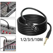 TRS to XLR Cable XLR to 1/4 Cable for Stereo Equipment Speaker Malemplifier