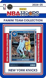 2024-25 NBA Hoops Factory Sealed NBA Team Set New York Knicks Karl-Anthony Towns Jalen Brunson OG Anunoby ROOKIES 255 Pacome Dadiet 264 Tyler Kolek RC