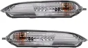TRQ Parking Light Set Compatible with 16-18 Honda Pilot