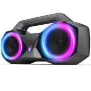 KMAG Portable Bluetooth Speaker - IPX7 Waterproof Wireless Speakers with 80W ...
