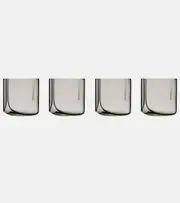 [Zaha Hadid Design] Zaha Hadid Design Hew set of 4 glass tumblers