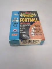 1993 Stadium Club Football 'High Number' Factory Sealed 51 Card Set-Bettis+more