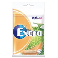 在飛比找屈臣氏網路商店優惠-EXTRA EXTRA 木糖醇香濃密瓜無糖口香糖袋裝 28g