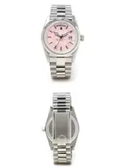 Women's BAPY TYPE 11 BAPEX Pink A BATHING APE Watch