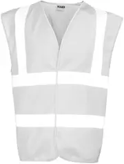 [HolyShirt HI-VIZ] Communications Officer WHITE DAYNIGHT VEST