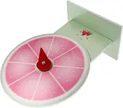 GARIOUANS Tabletop Prize Wheel Portable Spinning Wheel for Raffles and Contests for Events Reusable Fun for Halloween and Fall Festival Games