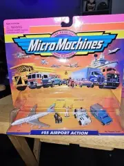 Micro Machines #25 Airport Action Collection Galoob 1998 NEW SEALED