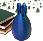 3D Egg Toy Ornaments, Egg Toy Flexible Joint Rabbit Fidget Toy, Crystal Articulated Easter Ornaments Home Decor for Desk & Home