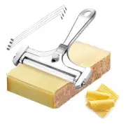 Cheese Slicer with Stainless Steel Wire -5 Pack Adjustable Hand Held Cheese C...