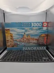 EDUCA Puzzle 3000 PANORAMA Puzzle "Grand Canal Venice" LARGE 3000 pieces NIB